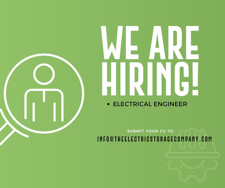 The Electric Storage Company are seeking an Electrical Engineering graduate or soon-to-be Electrical Engineering graduate to join the Team.

If your passion is innovation, renewable generation, and optimisation of electricity, then we would love to hear from you.