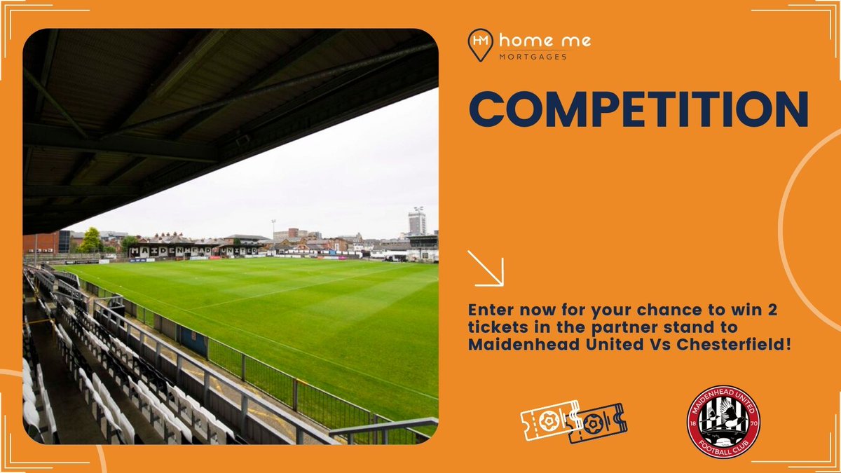 Score big with our football ticket giveaway! 

Follow us and tag a friend you'd like to take to the game in the comments for a chance to win.

Don't miss out on this winning opportunity!

Ends 30/03/23 @ 2pm

#WeAreMaidenhead #Mortgagebroker #Maidenhead #Berkshire #Football