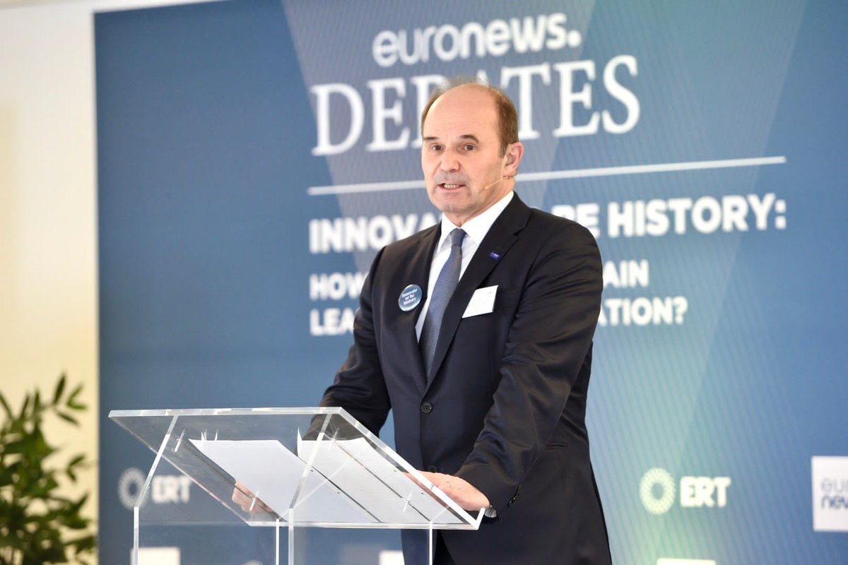 ert_eu's tweet photo. Dr Martin Brudermueller @BASF "When we talk about #innovation, we must think beyond the laboratory. The process of innovation spans from lab to market: it ultimately matters whether and where inventions can be turned into economic activity – and broadly put to use." https://t.co/L5308mEzjH