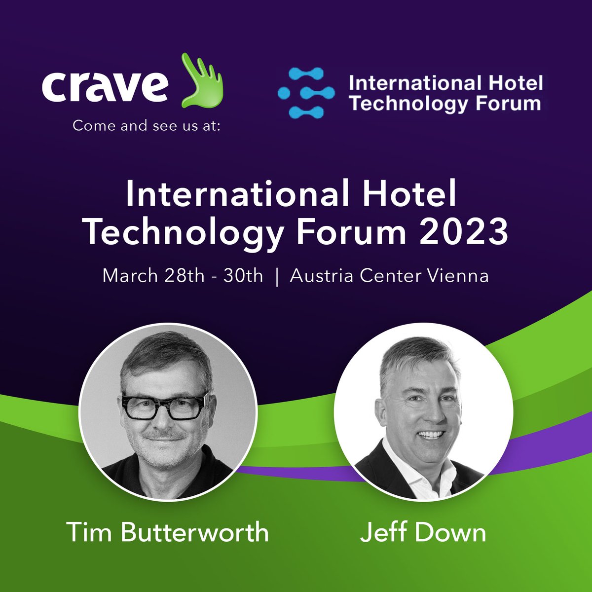 We're off to the International Hotel Technology Forum tomorrow in Vienna. If you're planning on going, let us know and have a chat with either Tim or Jeff!

#hoteltechnology #hospitality #hotelinnovation