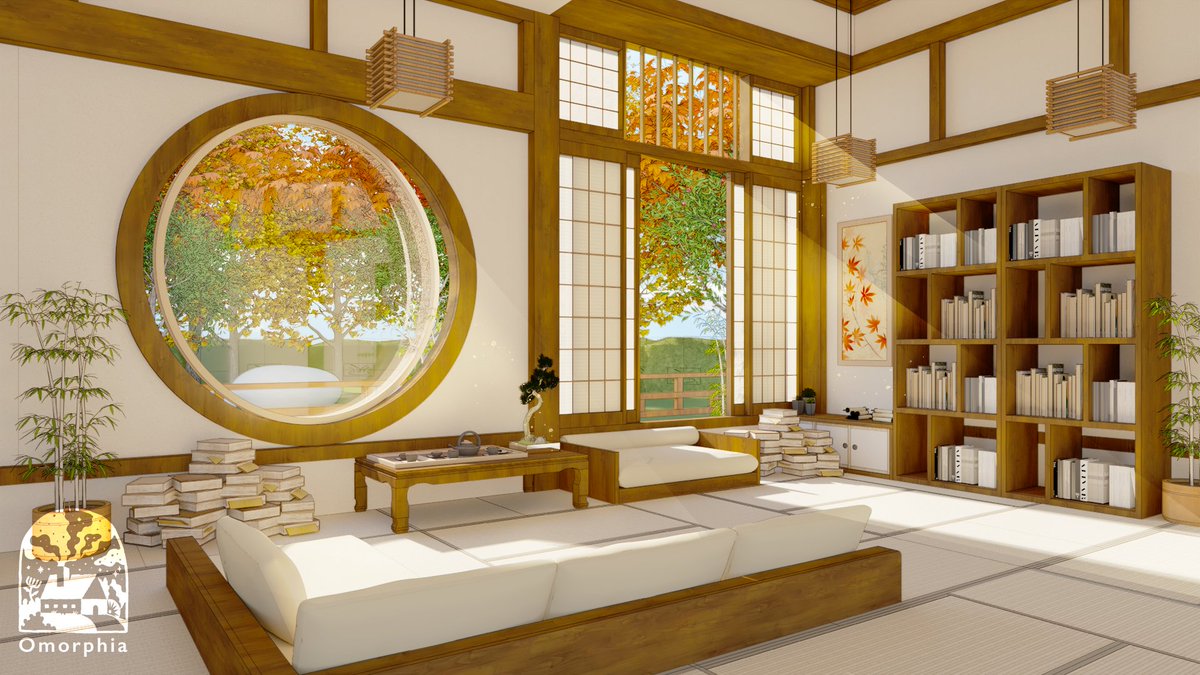 Omorphia1's tweet photo. Do you agree that round windows make the room more organic? ✨ https://t.co/V0ZRP9xjdW