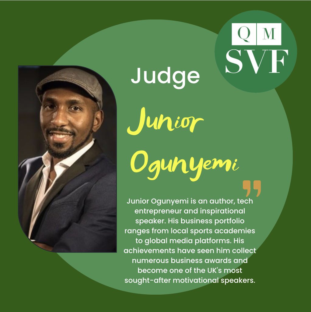 qmsvf's tweet photo. We are excited to announce the judges that will be in attendance at our Pitch Competition THIS THURSDAY 30th March 6-9pm @ QMUL! 🧑‍⚖️  They will be questioning our finalists and sharing their expert opinions with our student investors 🤓

Register to attend: https://t.co/27WOd9y41S https://t.co/XYEk0rTK0Z