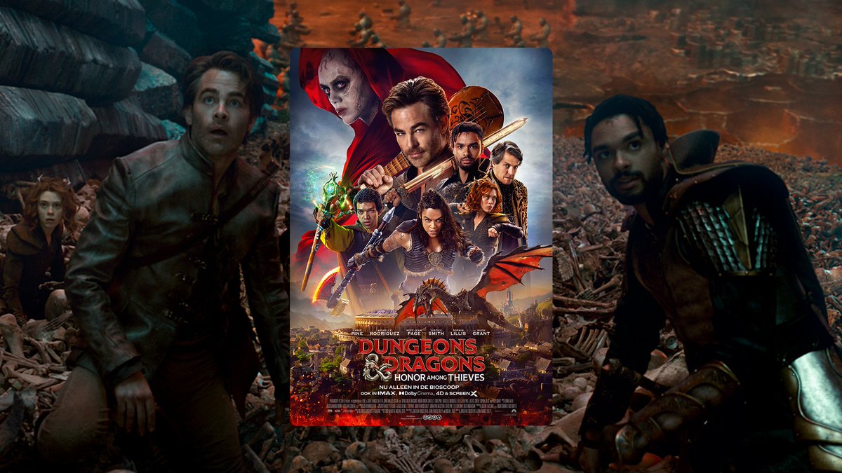 PlayWatchReadNL's tweet photo. Vanaf 30 maart draait Dungeons &amp; Dragons: Honor Among Thieves in de bioscoop en wij mogen daar drie keer een setje vrijkaartjes voor weggeven. Wil jij kans maken op deze vrijkaartjes? Klik dan snel verder. https://t.co/Xd5pNuqnr1 https://t.co/VGeC2tmaGq