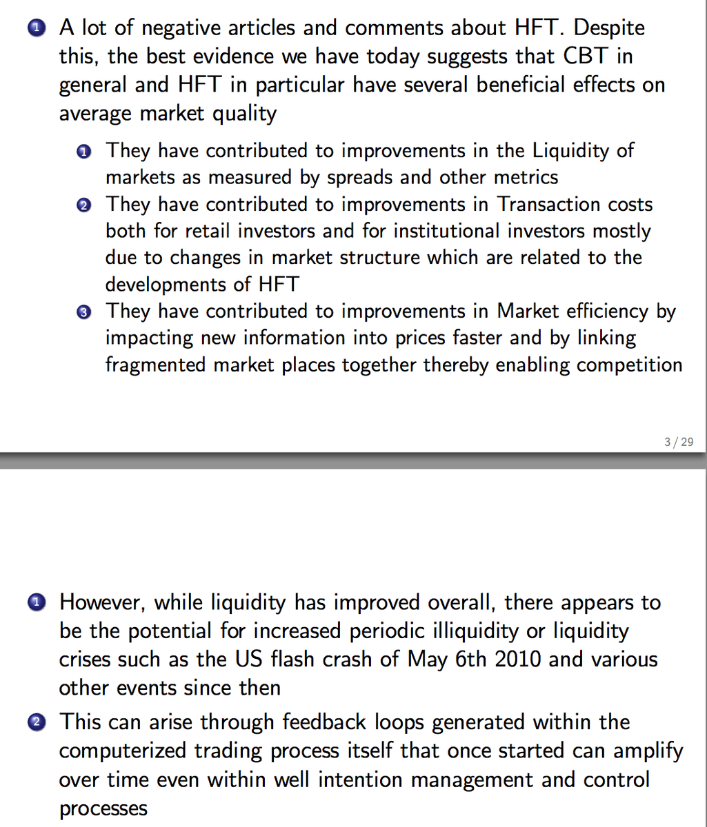 econromesh's tweet photo. Impact of high-frequency trading &amp; financial market structures on liquidity, price efficiency/discovery &amp; transaction costs, Oliver Linton @Cambridge_Uni speaking @LSE_SRC event on #ComputerTrading #HFT https://t.co/56PcClYNyj