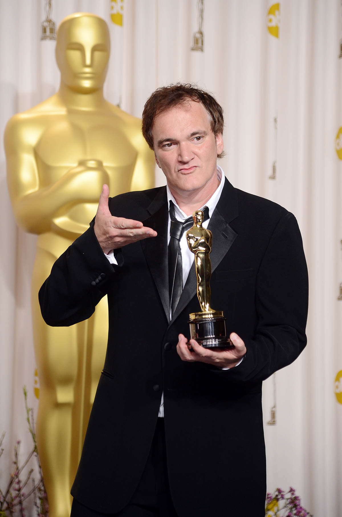 Happy birthday Quentin Tarantino ! Le célèbre réalisateur fête ses 60 ans aujourd\hui. 