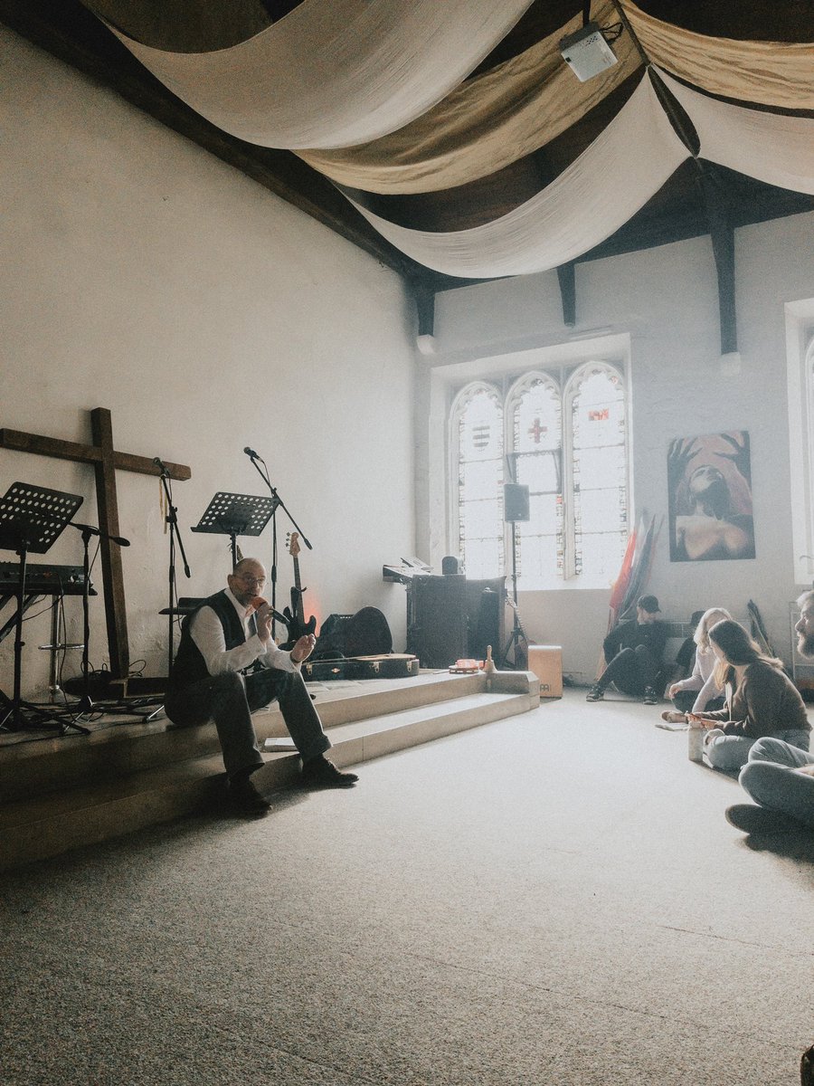 Not sure I can forgive Manchester for taking <a href="/matthewporteruk/">Matthew Porter</a> from <a href="/TheBelfrey/">The Belfrey</a> but then I think that's just the measure of the man who's gonna be the Bishop of Bolton. Of course he's teaching on grace this morning so I do forgive them really...