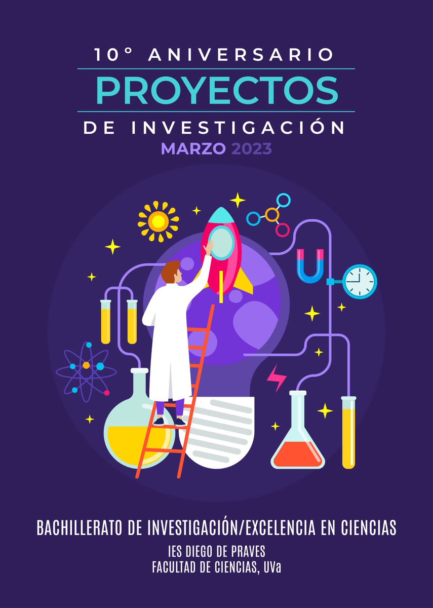 Hoy es un día muy especial en el #BIEPraves porque nuestras alumnas y alumnos de #2Bachillerato comienzan la defensa de sus proyectos de investigación. Además, este año es especial por ser el décimo aniversario de proyectos #LaCienciaMola