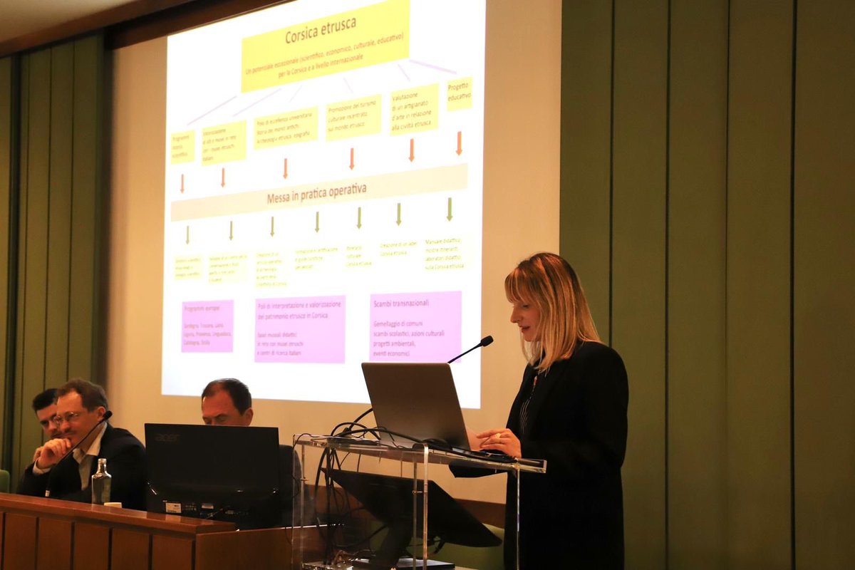 LucianiAntonia's tweet photo. Avec @AngeleBastiani nous avons réaffirmé au salon #TourismA à Florence, à travers le soutien au projet Corsica Etrusca, notre volonté commune de renforcer les liens entre tourisme, patrimoine, culture et archéologie. Merci à @INEACEM1 pour le travail réalisé. https://t.co/E9AtRiAG1u