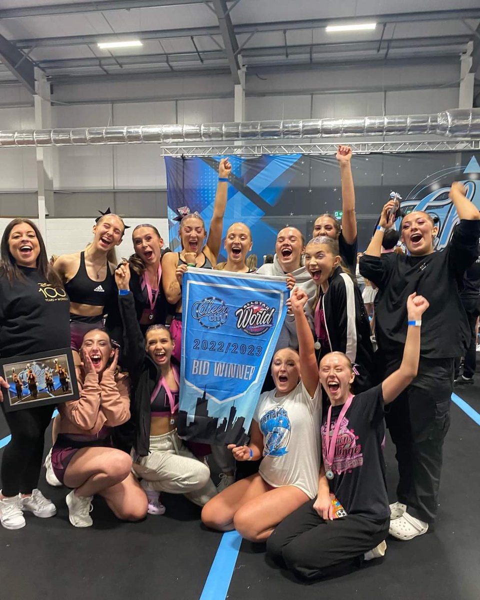 sarahfois's tweet photo. World Bid Winner #DBCheer we are going to Florida 2024🥰❤️ now to get fundraising to give these girls the best experience ever
#Cheerleader #pomdance #worlds https://t.co/hTUvBZVj4F