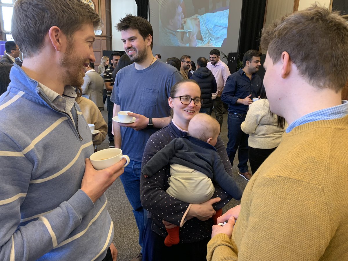 As you can see, we’re a family friendly conference! OSEM’s youngest delegate enjoying the hustle and bustle of the poster hall (consent was obtained from both parents to take and upload this photo). #OSEM2023
