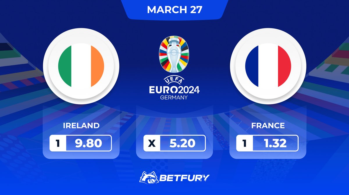 BetfuryID's tweet photo. 🙏KESEMPATAN "TERAKHIR" PERTAMA🙏
https://t.co/FsyEQdwVSC
Ayo singkirkan prasangka sebelum pertandingan dimulai!
🇮🇪 Irlandia - 9.80
⭕ draw - 5.20
🇫🇷 Prancis - 1.32

#UEFA #EURO2024 #Kualifikasi EURO2024 
https://t.co/akBkIRJhWU
@Lux_____Sky @cctip_com airdrop 100000 BTTNEW 100