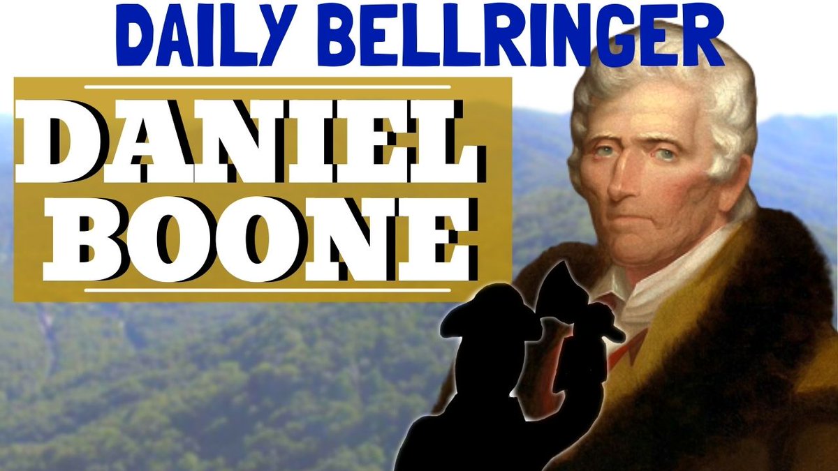BellringerDaily's tweet photo. New Video, DANIEL BOONE questions in description https://t.co/ETVBDkQavs

#homeschool #homeschooling #homeschoolhub #homeschoolhistory #historyclass #historyclassroom #teachinghistory #historywarmup https://t.co/wn9MpMvJUt