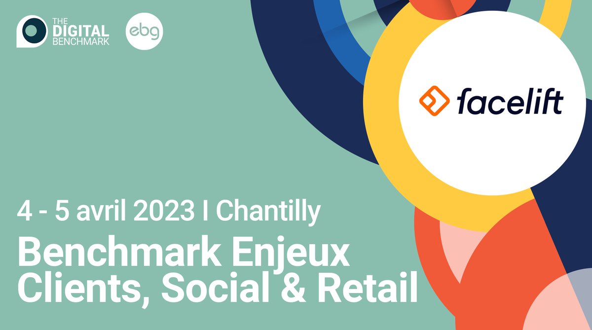 Facelift_France's tweet photo. #Facelift participe au Digital Benchmark de l'EBG

Ce 4 et 5 avril, retrouvez Paul Vauthier et Roxane Vaudeleau pour discuter en #OneToOne de vos enjeux #SocialMedia.

On vous donne rendez-vous directement au Stand N°35 à Chantilly  !

Nous avons hâte de vous retrouver ! https://t.co/CfKYRR4xrc