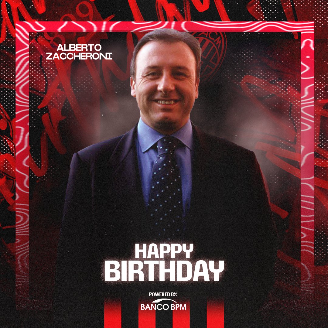 There's no manual for winning the Scudetto in a centenary year... 💯
But you didn’t need any ❤️🖤

L’artefice di una rimonta Scudetto incredibile!  
Tanti auguri e buona guarigione Mister Zaccheroni ❤️🖤

#SempreMilan
Brought to you by <a href="/BancoBPMSpa/">BancoBPM</a>