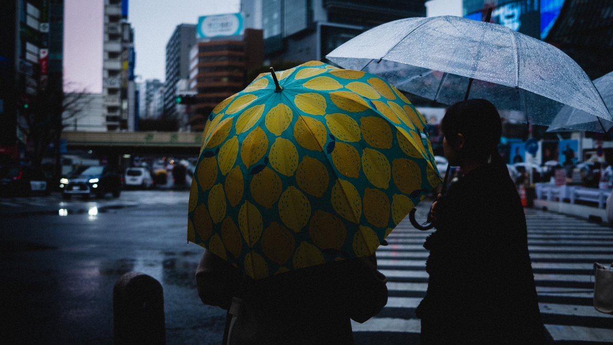 A rainy day in Shibuya