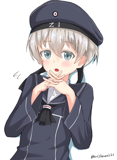 #艦これ #レーベ #イラスト#絵柄が好みって人がいればいいなぁ レーベ 