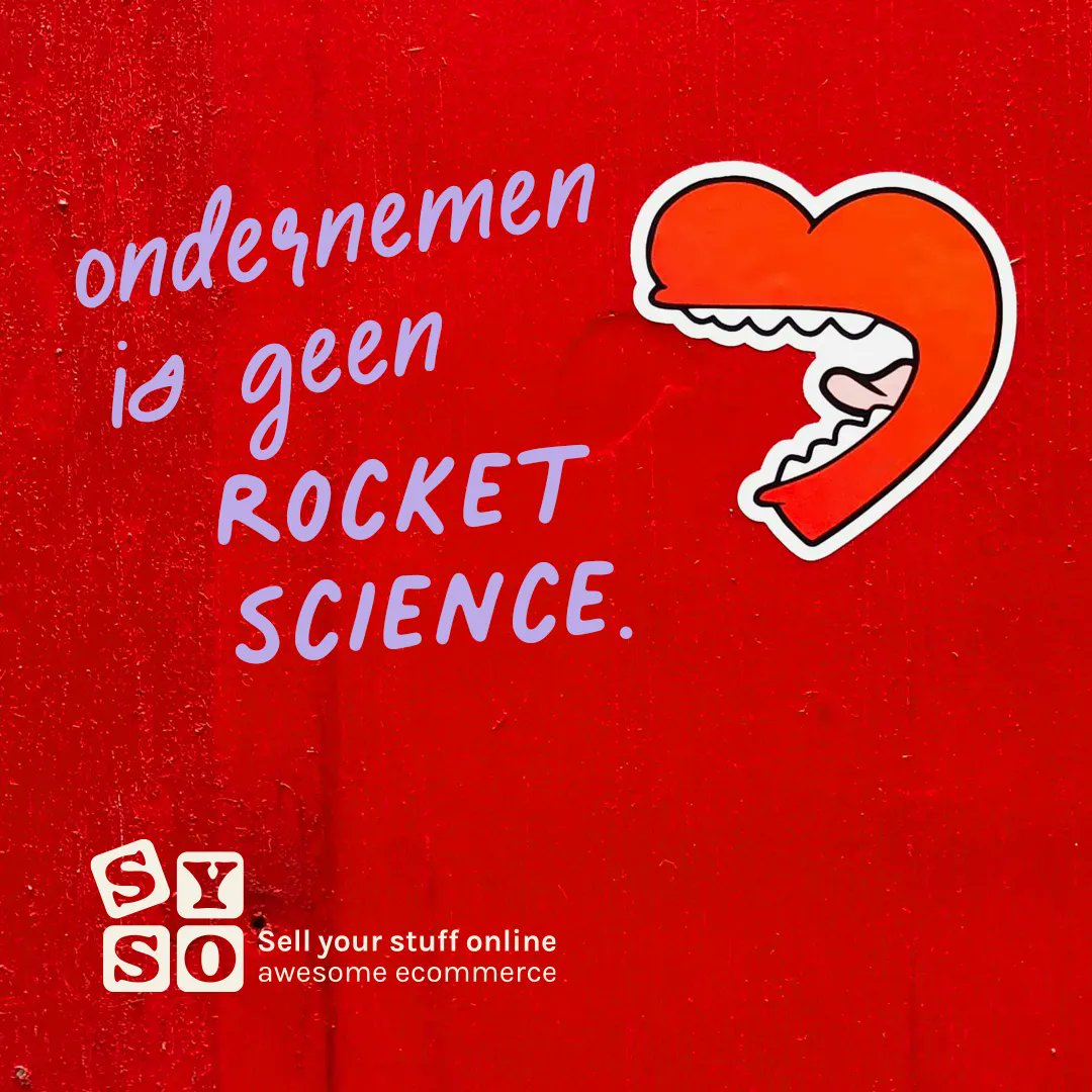 SellyourstuffNL's tweet photo. 🚀 Dat hoeft het in elk geval NIET te zijn. Meld je aan en krijg awesome tips &amp; tricks om veel slimmer en leuker te ondernemen. You rock BIG time, Mariko &amp; team SYSO 🔥 
SIGN UP 👉 https://t.co/DofkgINZCY https://t.co/KToGvm8J0n