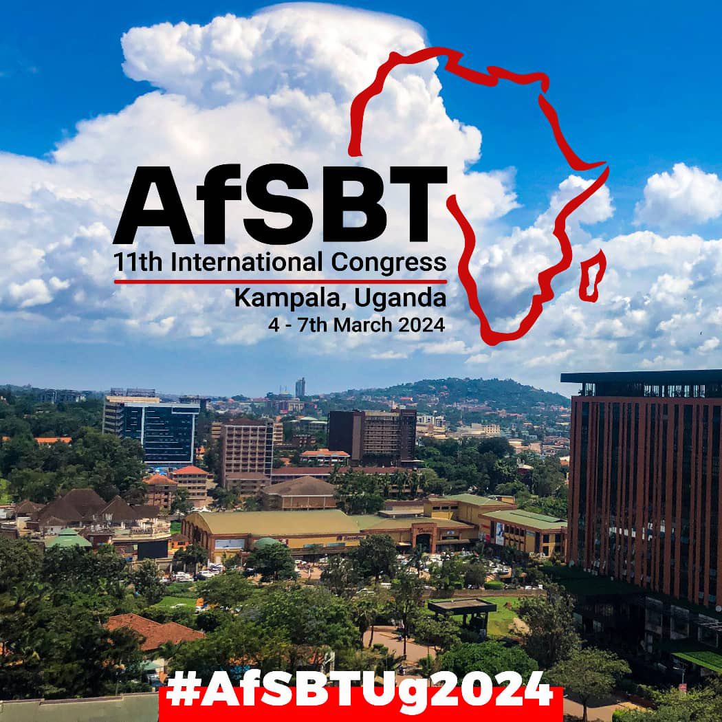 ubtsug1's tweet photo. Exciting news from Uganda! The Uganda Blood Transfusion Services are thrilled to host the 11th edition of the Africa Blood Transfusion Congress! 
Bringing together experts in transfusion services to advance the field and promote safe blood donations. #AfSBTUg24 https://t.co/Akx1I9c08m
