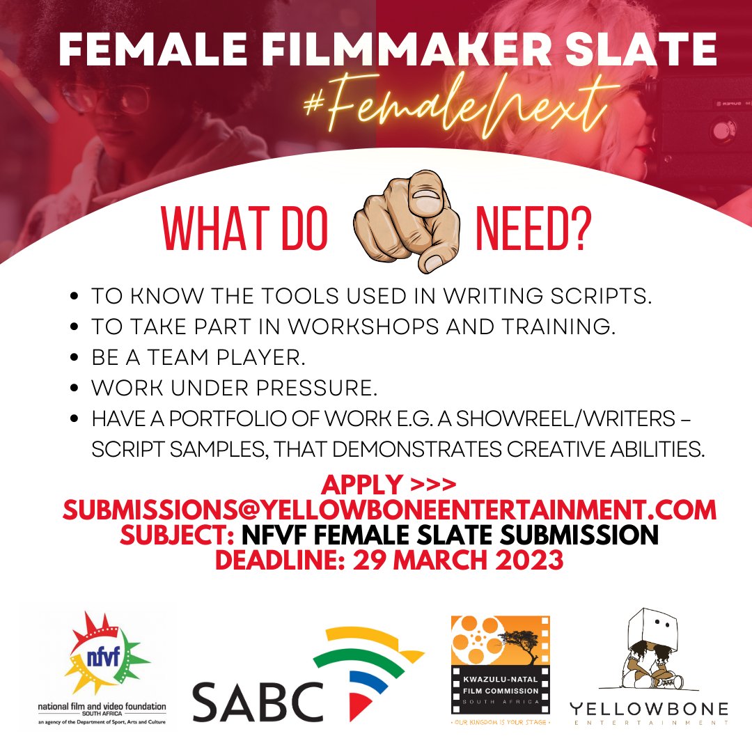 nfvfsa's tweet photo. APPLY! 
Don't miss out on this opportunity, ladies! You have until the 29th of March 2023 to apply. 
#Femalenext https://t.co/Q9c1Xqa7mg