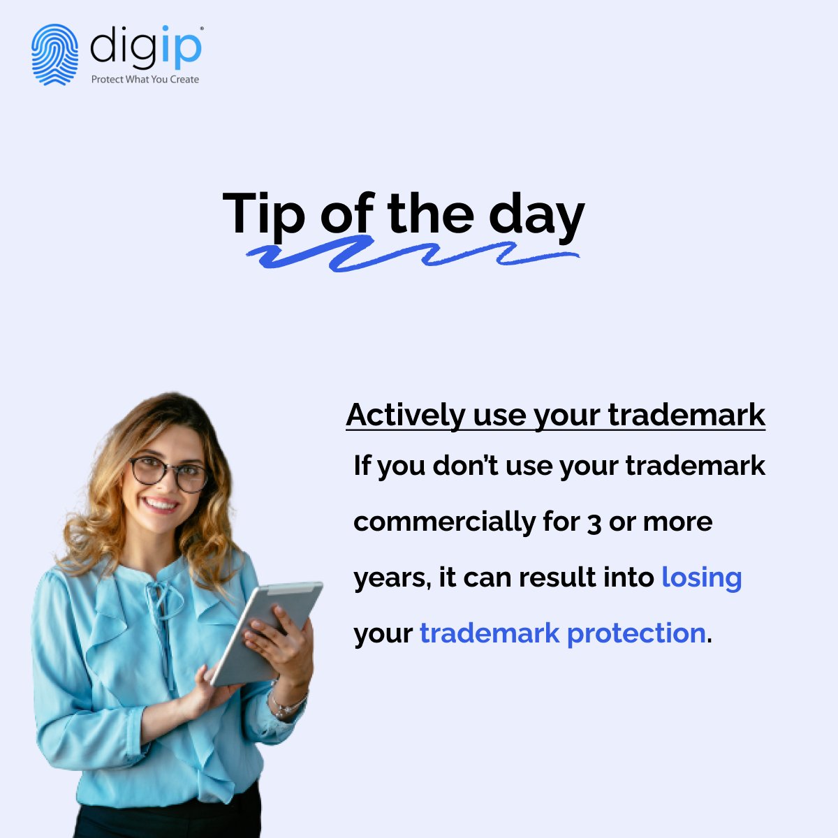 digip_protects's tweet photo. Registering your trademark can take a lot of time, and sometimes, even resources. After all the work you put into it, you surely don't want to loose it. 

One of the ways how to protect your trademark is by actively using it commercially.
 
#TipOfTheDay #Trademark #Protection https://t.co/3J3U1OAHKV