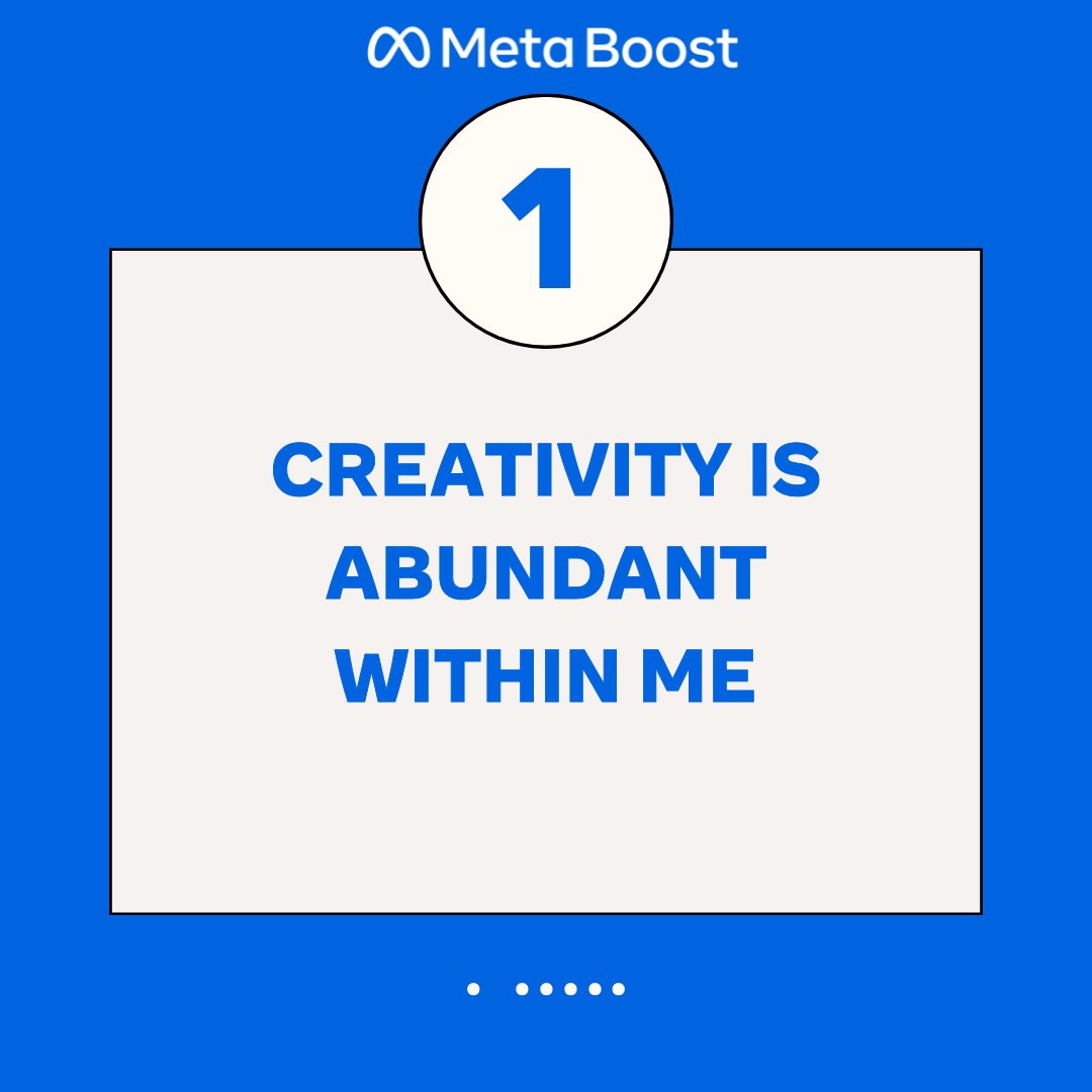 DigifyAfrica's tweet photo. #CreativeEntrepreneurs, are you feeling a little lost and unmotivated?
Here are four affirmations that will give you the boost of motivation and creativity you need!
#MetaBoost #Affirmations #CreativeEconomy #Entrepreneurs https://t.co/1mQ9oGKsQY