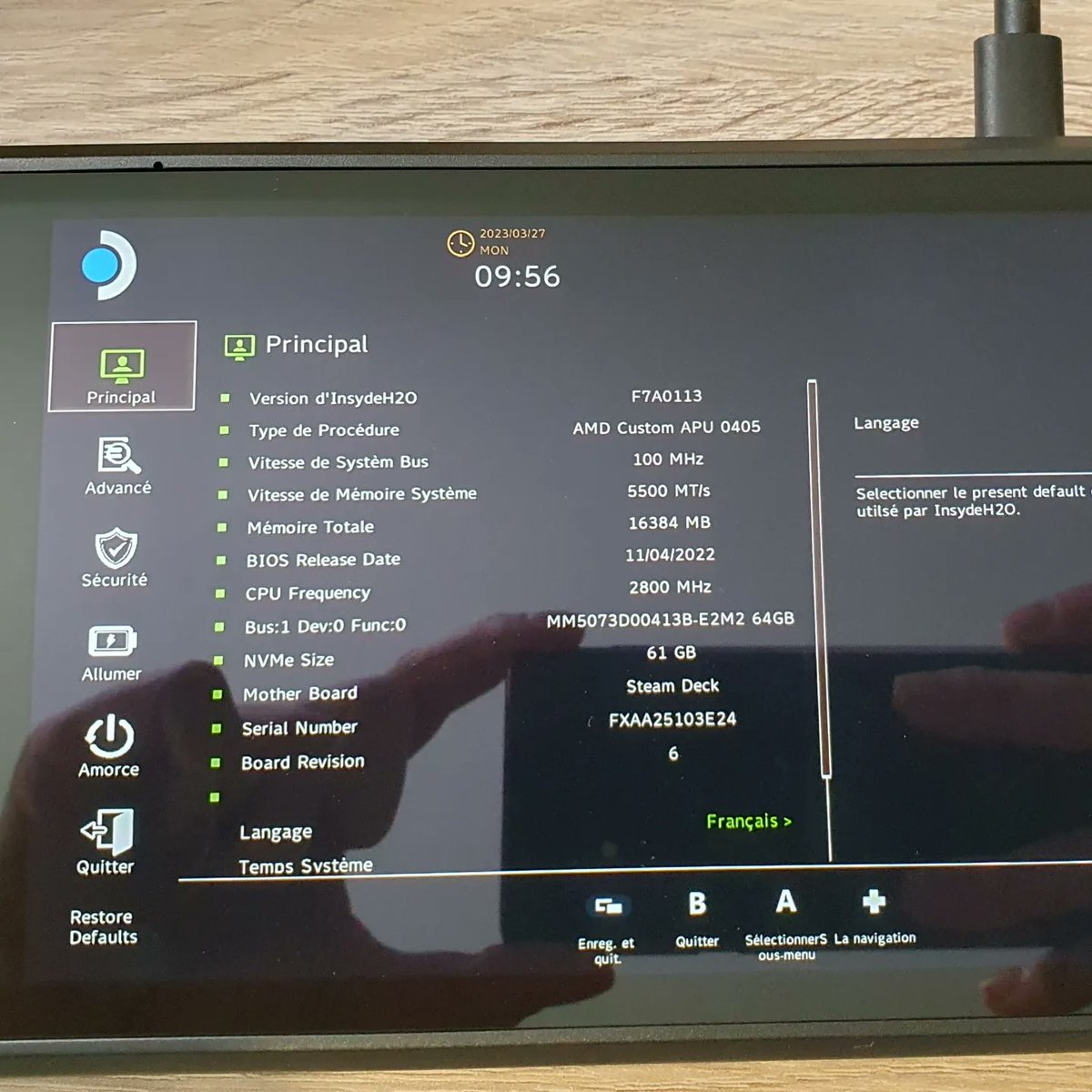 MrRatSuper's tweet photo. Les choses sรฉrieuses commencent avec le Steam Deck ! Passage de 64giga ร 512go sans payer 700 euros ๐๐ฆ
#steamdeck #steam #steamdeckvalve #steamdeckconsole #steamdeck๐คฏ https://t.co/TeU1296P6Q