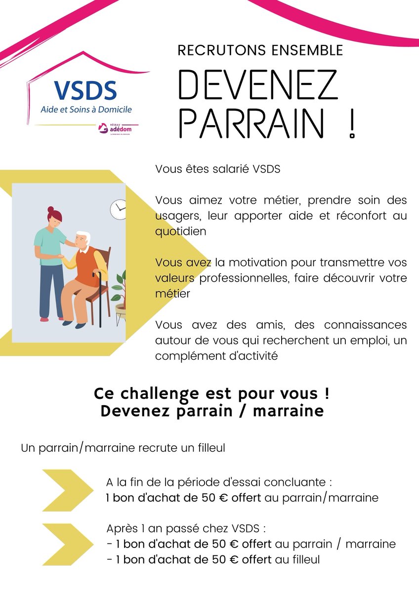 VSDS Aide et Soins à Domicile tweet media