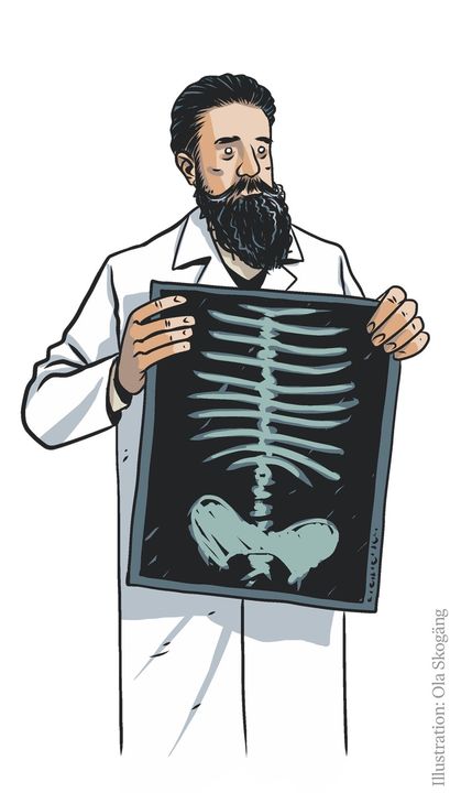 NobelPrize's tweet photo. Did you know that Wilhelm Röntgen was unfairly expelled from school after being accused of producing a caricature of one of the teachers, which was in fact done by someone else.

He went onto discover X-rays and be awarded the very first #NobelPrize in Physics. https://t.co/CeFuiR8Gz4