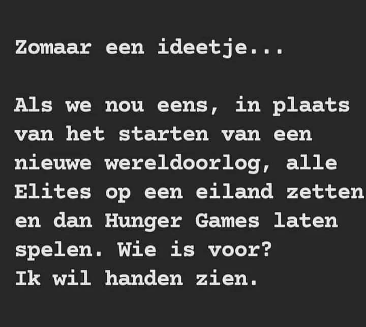 BonjourElke's tweet image. Wat denken jullie? 😂
#HungerGames
#NoWEF