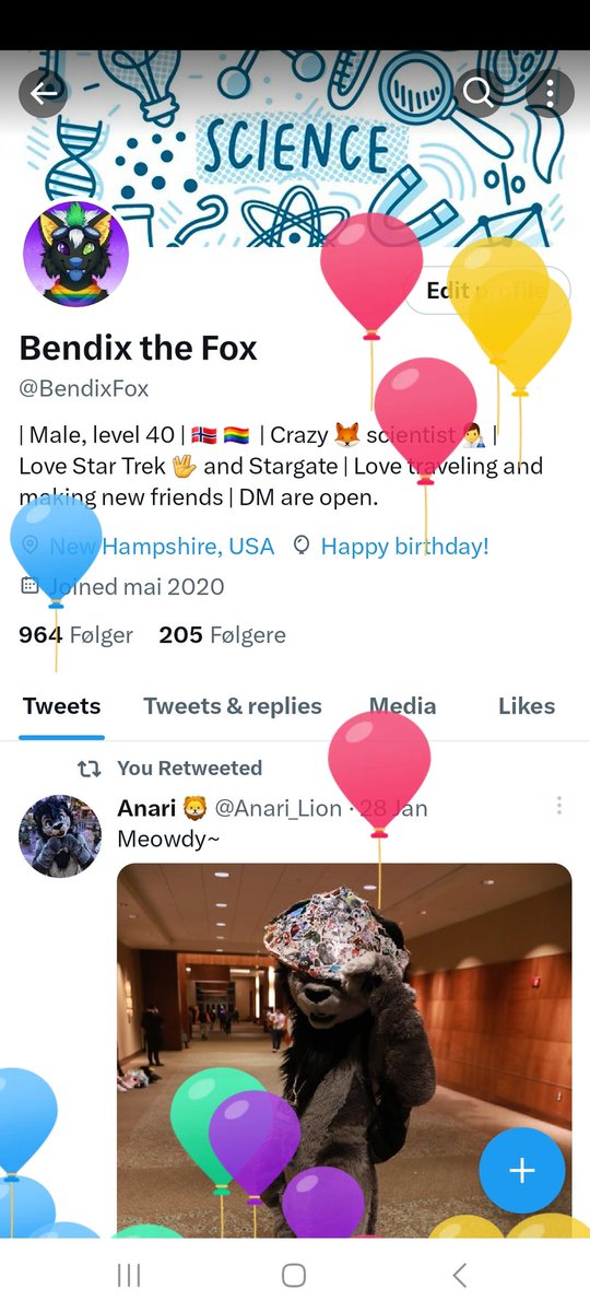 BendixFox tweet picture