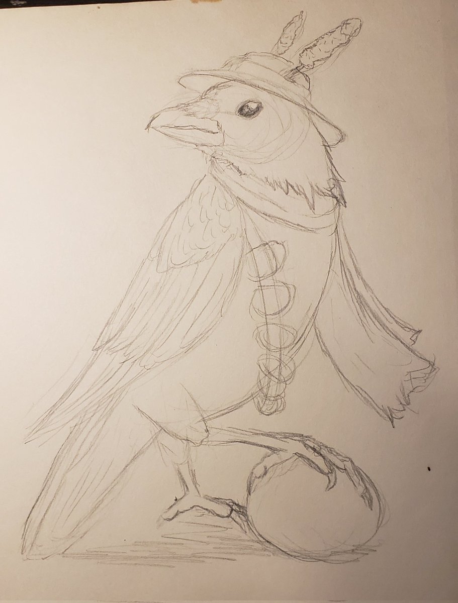Androidturret's tweet photo. Easter Crow https://t.co/qMI79CLOje