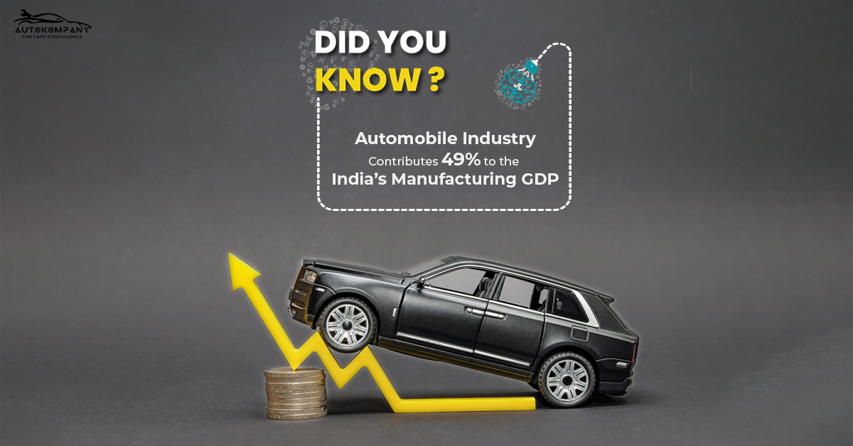 Autokompany2's tweet photo. The Indian automobile industry is an inspiring success story. 
In the past four decades, it emerged as a shining light to catalyze India’s Gross Domestic Product (GDP) and the economy as a whole.    

#automobiles #automobileindustry #cars #doorstepservice #DidYouKnow https://t.co/Z77YMhye97