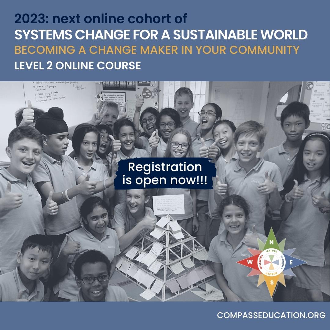 Compass_Ed's tweet photo. Are you trying to build a culture of sustainability in your community?
For people that wants to use systems thinking & sustainability to support school transformation & community change: https://t.co/49B1zeTOKp
#CompassEducation #CompassOnline #CELevel2 #ProfessionalDevelopment https://t.co/fh0AewNBT5