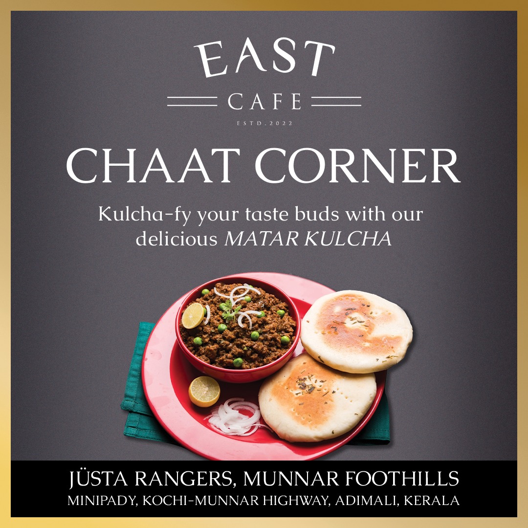Justahotel's tweet photo. When life gives you matar, have it with kulcha.
It's a match made in chaat heaven!
Come down to jüSTa Rangers - chaat corner and try their matar kulcha.
Call or WhatsApp: +91-9590-777-000
#chaatcorner #munnar #justarangers #justahotels https://t.co/dVrRIDRw72