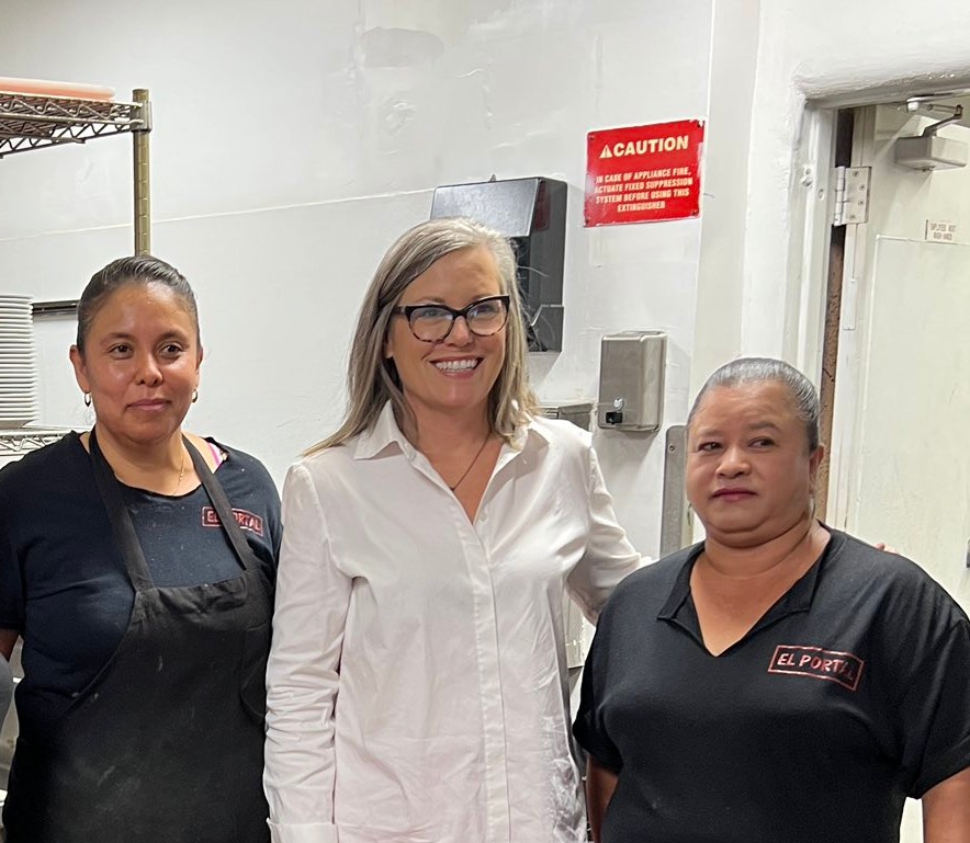 Think about the pictures <a href="/katiehobbs/">Katie Hobbs</a>' team decided NOT to release.

This was somehow the best one. The one that looks like a hostage situation.

No one likes Katie Hobbs.

The good people of Arizona know a fraud when they see one.