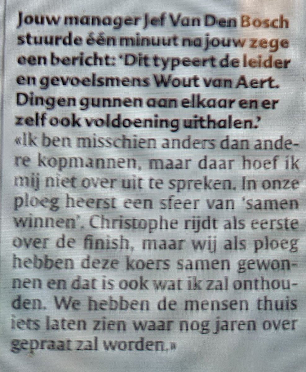 In het wielrennen vinden journalisten het blijkbaar minder erg dat de buitenwereld weet dat ze nauw contact onderhouden met (wieler)makelaars. Opvallend verschil.