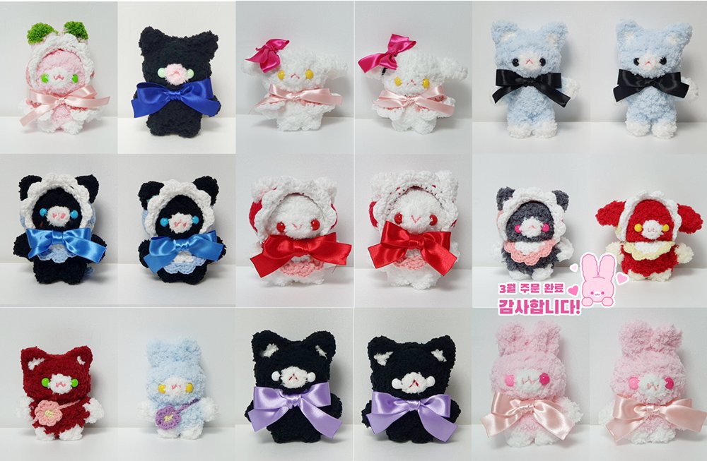 🐰 3월 주문 완료되었습니다. 신청 감사합니다! 
다음 주문 4월 1일에 안내 드릴게요! 🥰