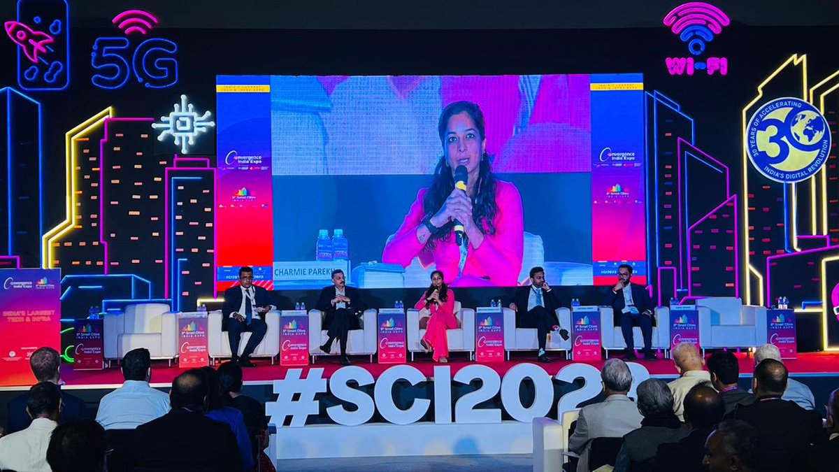 "Every Indian city has taken its local flavour and mixed it with the Smart City mandate making it exemplary for the world" Charmie Parekh, CEO, Silvassa Smart City, Ltd. takes pride in the strides Smart Cities Mission has taken in 🇮🇳