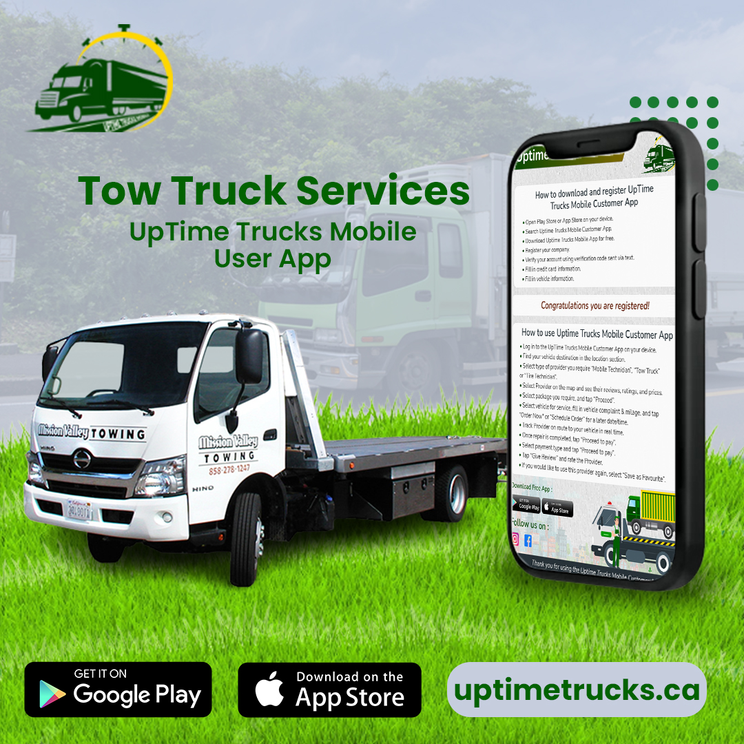 MobileTrucks's tweet photo. Truck breakdowns might occur at the most unexpected places when you are least prepared. Fortunately, our UpTime Trucks Mobile App is only a swipe away.

website  https://t.co/CmVVPCgJuA 

#towtruckservice #cartowing #heavydutytowing https://t.co/FozjW7bipU