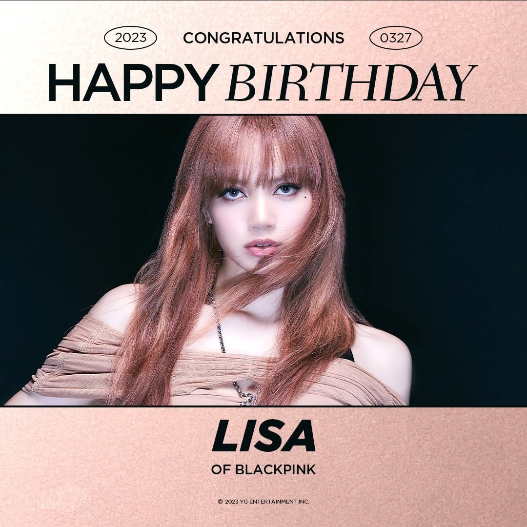 LSMTRENDS's tweet photo. 📝 [INFO] — #LISA becomes the FIRST &amp; ONLY K-Pop Artist to have 10 hashtags and taglines combined to reach 1 MILLION TWEETS this year 2023!  🔥

SAY LALISA DAY
#26EdelweissForLISA #TheGreatestLalisaDay #락스타_팝스타_라리사_생일날 https://t.co/ktRj8qxh2z