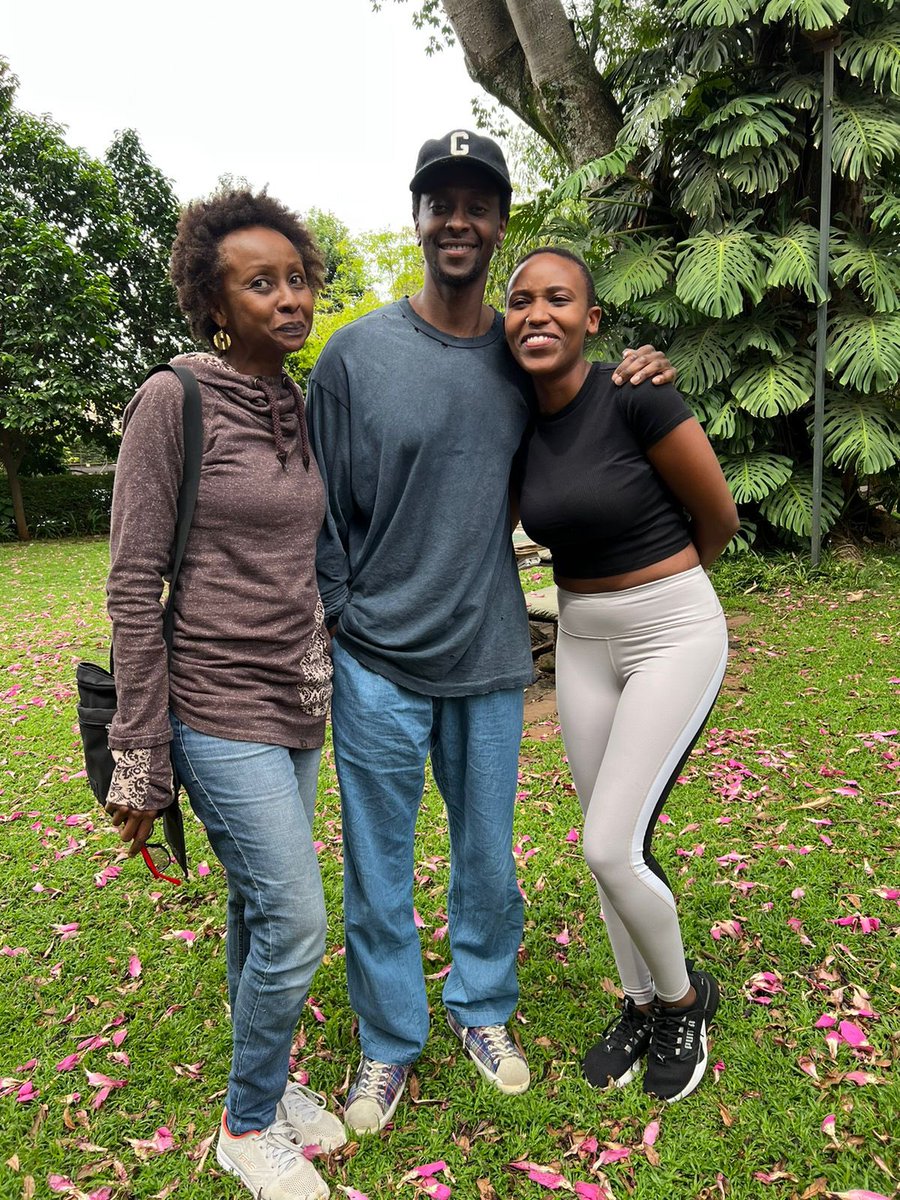 Just here with 2 icons! <a href="/niniwacera/">nini wacera</a> @iamedigathegi 
Had a great time playing with some dope actors yesterday in a masterclass facilitated by Edi.