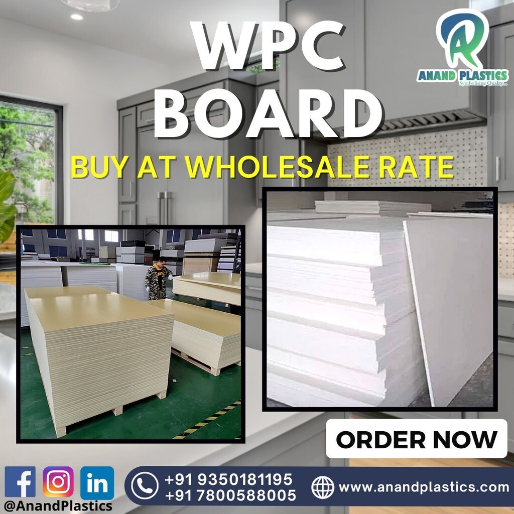 AnandPlastics's tweet photo. #WPC boards are an excellent choice for all-natural timber, along with plywood. WPC Boards are the means to get over the entire plywood dilemma. WPC boards have more interior power, weight, as well as, most of all, there is no need for cutting trees in t… https://t.co/xCXc2R8ATH https://t.co/MmSVZCwLRA