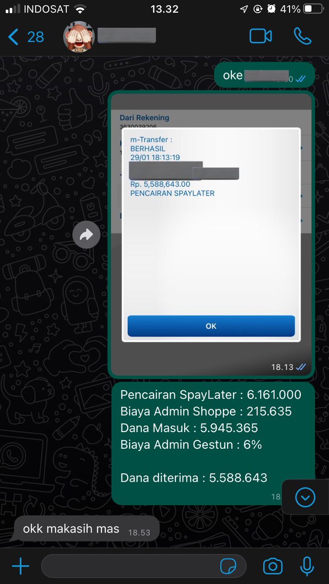 dynsntso's tweet photo. Yuk gaskeun!
Jasa pencairan limit paylater!
1 Jam langsung cair✨

Jasa Gestun Indonesia
Dijamin amanah✅

#AFGvPAK #gestun #Indonesia https://t.co/QHMHeBfPvq