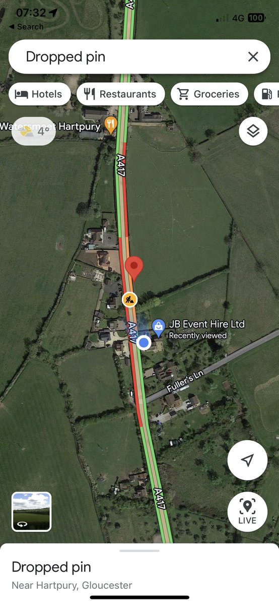 Hey @GlosRoads A417 Gloucester Road I’m Hartpury. Temp lights installed, contractors on site for 1 day, works look complete, nothing in the road, lights still here over a week later? Any ideas?