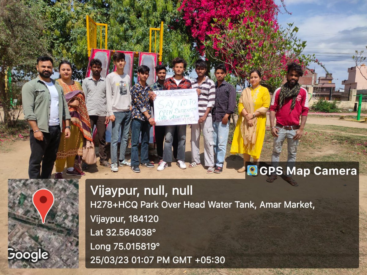 aiilsgjk's tweet image. Awarenesss regarding Say No to #Open #Defecation &amp;amp; #urination within the citizens of ulb by #IEC team at #manjeet #singh park #vijaypur.
📍MC VIJAYPUR, Jammu Division. 
@raavi_guru @urbanupdatemgzn @AIILSG_Official @Malikkhurshid25