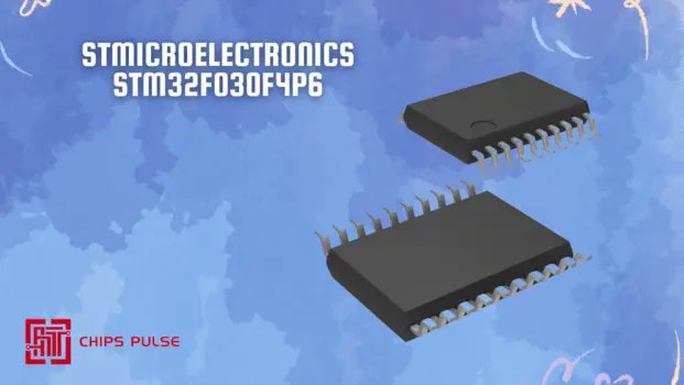 ChipsPulse's tweet image. #STM32F030F4P6 is a 32-bit microcontroller based on the ARM Cortex-M0 processor. It is a low-cost and powerful solution for various embedded applications, especially for those requiring low power consumption.
chipspulse.com/news/STMicroel…