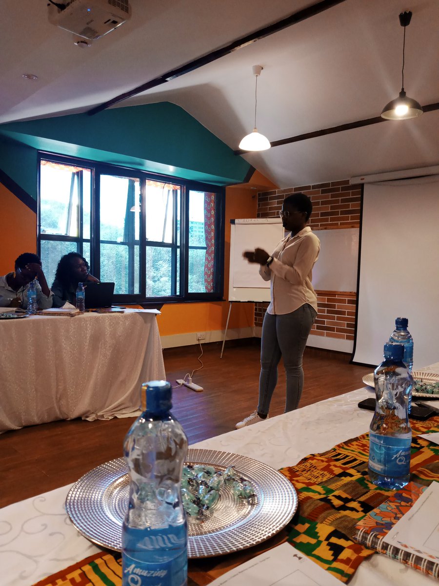 Attending young women co-creation workshop themed Closing the gap @AkiliDada. During the 2 days, we will share critical insights on prevalence of SGBV and access to SRH information that will lead to development of regional leadership academy plan. #SRHR #youngfeminists