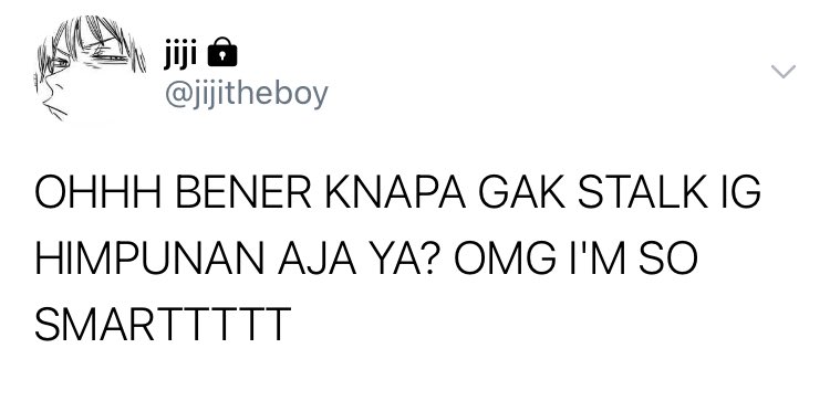 nibjimura's tweet photo. gagal lewat jalur fanbase, jalur ig hima jawabannya https://t.co/MqzfPnKUP8