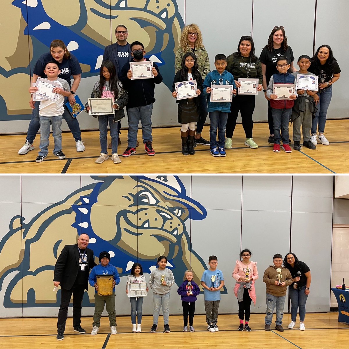 adams_ysd's tweet photo. Amazing day celebrating ⁦@adams_ysd⁩ #StudentsOfTheMonth ⁦@YakimaSchools⁩ with our amazing parents, staff &amp; Principal ⁦@DougKap⁩ 
#DualLanguageSchool #SchoolClimateMatters 

⁦@waOSPI⁩ ⁦⁦@wasa_oly⁩ ⁦@jlay28⁩ ⁦⁦@CharacterStrong⁩ https://t.co/gShQA2iwjC