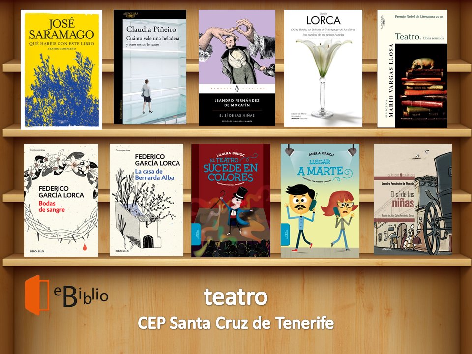 eBiblio Canarias móvil: teatro @cepsantacruz  #eBiblioCanarias #eBiblio
www3.gobiernodecanarias.org/medusa/proyect…